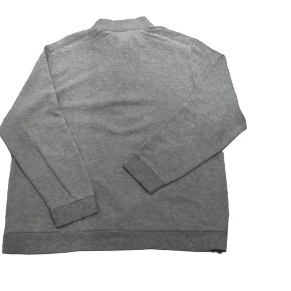 GREG NORMAN COTTON GRAY QUARTER ZIP PULLOVER SIZE XL - Picture 5 of 15